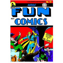 MORE FUN COMICS 73 FACSIMILE EDITION CVR A HOWARD SHERMAN