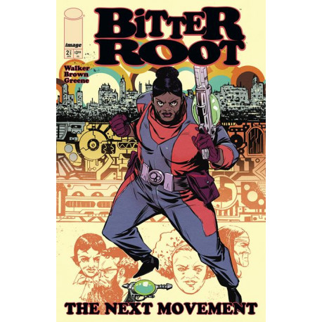 BITTER ROOT THE NEXT MOVEMENT 2 OF 5 CVR A SANFORD GREENE CONNECTING MR 