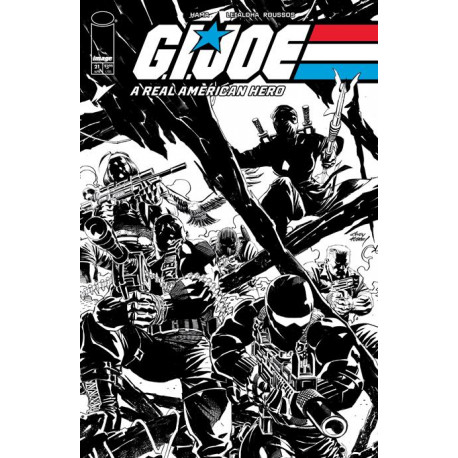 GI JOE A REAL AMERICAN HERO SILENT MISSIONS EDITION 21 CVR C INC 1 10 ANDY KUBERT B W VAR