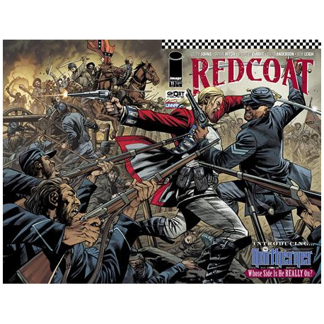 REDCOAT 11 CVR A BRYAN HITCH BRAD ANDERSON WRAPAROUND