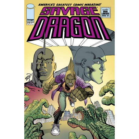 SAVAGE DRAGON 278 CVR A ERIK LARSEN MR 