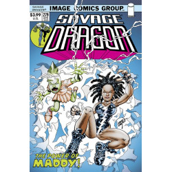 SAVAGE DRAGON 279 CVR B ERIK LARSEN 70S TRADE DRESS VAR MR 