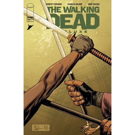 WALKING DEAD DELUXE 110 CVR B CHARLIE ADLARD DAVE MCCAIG VAR MR 