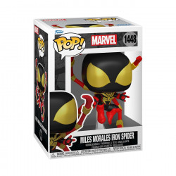 MILES MORALES IRON SPIDER POP MARVEL SPIDER-MAN COMICS 9 CM