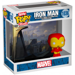 DELUXE IRON MAN AVENGERS TOWER BITTY POP VINYL FIGURE 2 CM