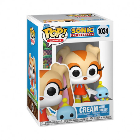 CREAM WITH CHEESE SONIC THE HEDGEHOG POP AND BUDDY VINYL FIGURINE 9 CM