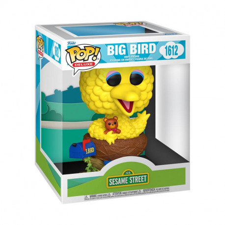 BIG BIRD IN NEST SESAME STREET POP DELUXE VINYL FIGURINE 17 CM