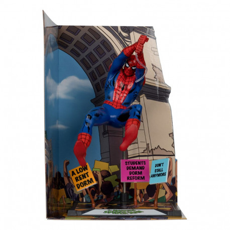 SPIDER-MAN THE AMAZING SPIDER-MAN 68 MARVEL COLLECTION STATUE PVC GOLD LABEL 15 CM