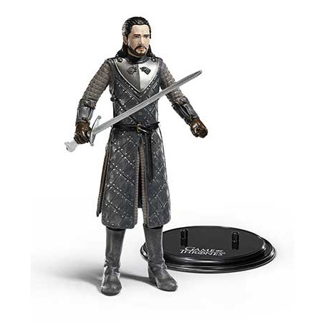 JON SNOW FIGURINE BENDYFIGS GAME OF THRONES