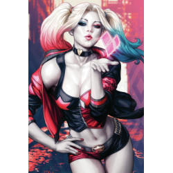 DC COMICS HARLEY QUINN BLOW COLLECTOR 30 X 40 CM PRINT FRAMED