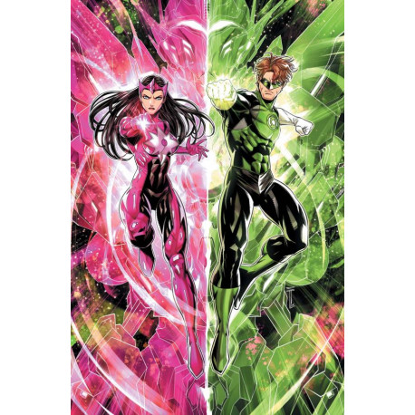 GREEN LANTERN 24 CVR B SERG ACUNA CARD STOCK VAR