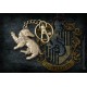 HUFFLEPUFF'S BADGER HARRY POTTER KEYCHAIN