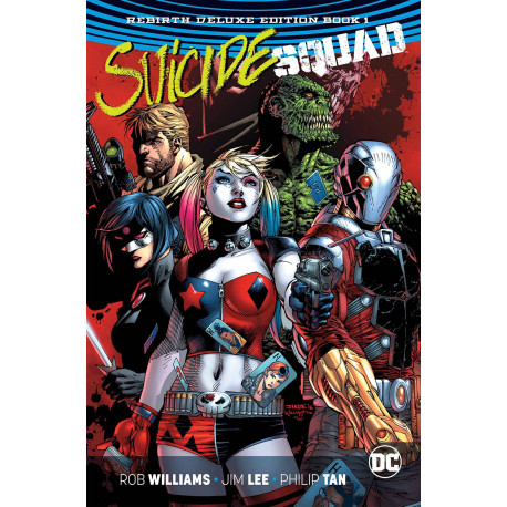 SUICIDE SQUAD REBIRTH DELUXE ED VOL.1 HC