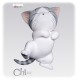 CHI UNE VIE DE CHAT - CHI RONRON - STATUE