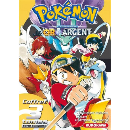 COFFRET POKEMON OR ET ARGENT 1-2-3