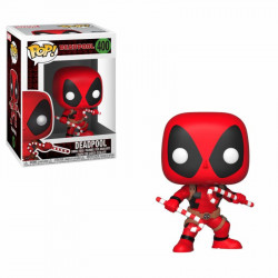 DEADPOOL WITH CANDY CANES MARVEL FUNKO POP VINYL FIGURE