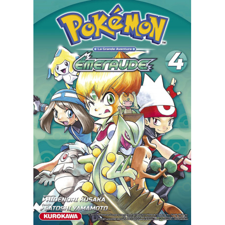 POKEMON ROUGE FEU ET VERT FEUILLE/EMERAUDE - TOME 4 - VOL4