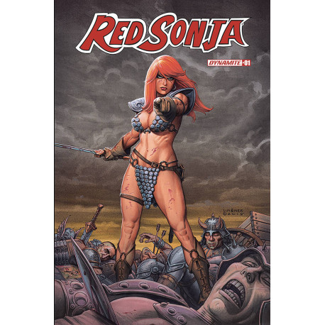 RED SONJA 1 CVR B LINSNER