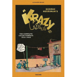 GEORGE HERRIMAN COMPLETE KRAZY KAT IN COLOR 1935-1944 HC 