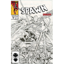 SPAWN 299 CVR C B W MCFARLANE