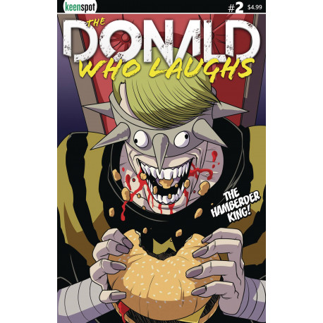 DONALD WHO LAUGHS 2 CVR B HAMBERDER KING