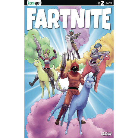 FARTNITE VOL 2 CVR B LLAMA RIDERS IN SKY