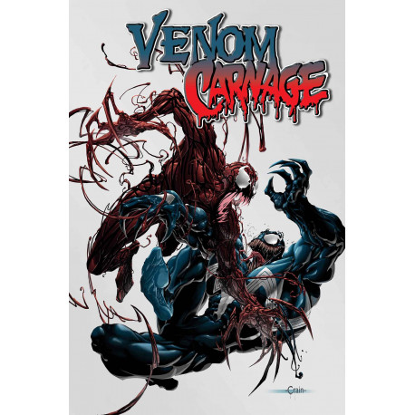 TRUE BELIEVERS ABSOLUTE CARNAGE VENOM VS CARNAGE 1 